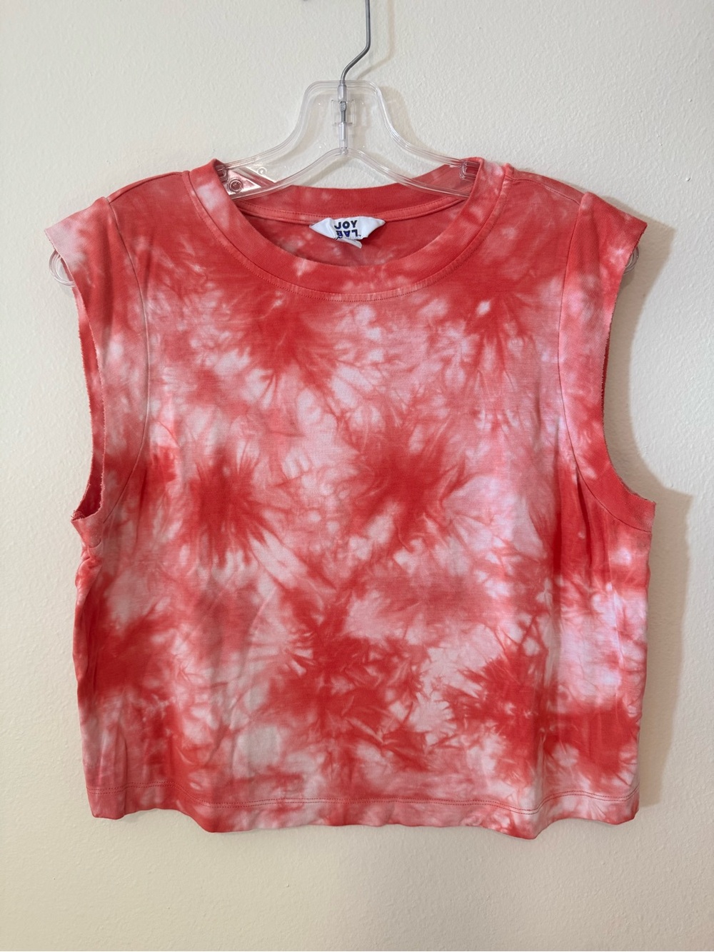 JoyLab Tie-Dye Crop Top- Size Small